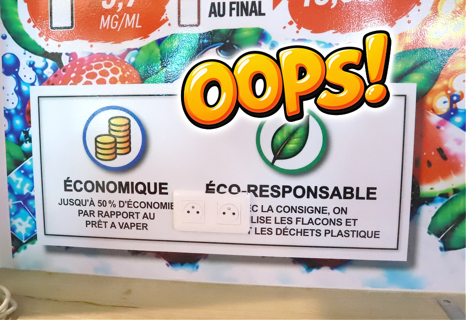 Problème des prises de courant